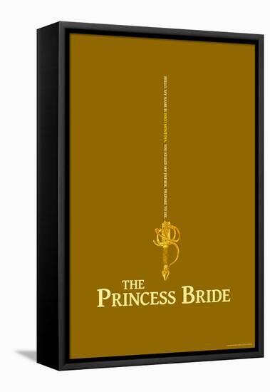 The Princess Bride - Inigo Montoya's Sword-null-Framed Stretched Canvas