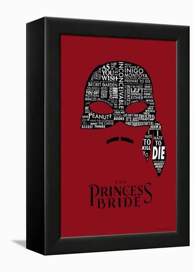 The Princess Bride Mask-null-Framed Stretched Canvas