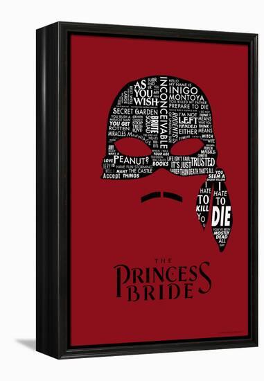 The Princess Bride Mask-null-Framed Stretched Canvas