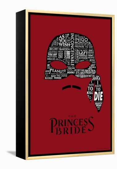 The Princess Bride Mask-null-Framed Stretched Canvas