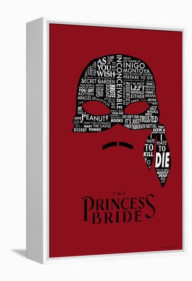 The Princess Bride Mask-null-Framed Stretched Canvas