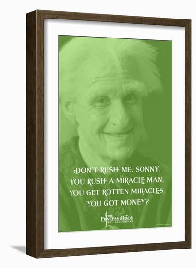 The Princess Bride - Miracle Max-null-Framed Art Print