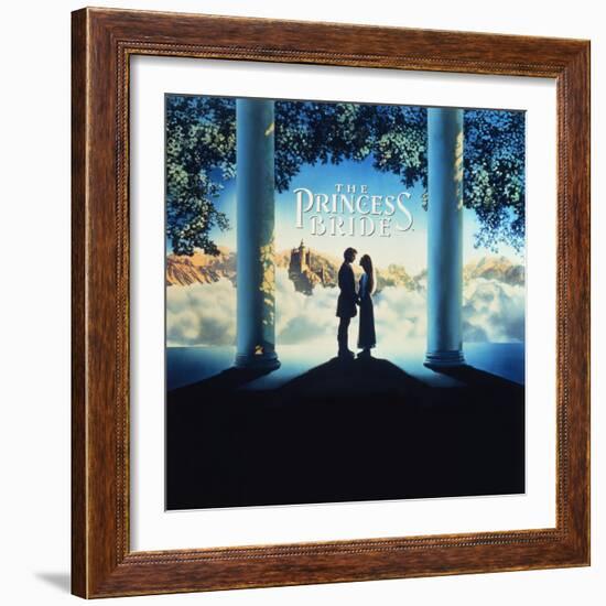 The Princess Bride Video Cover-null-Framed Art Print