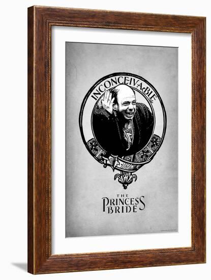 The Princess Bride - Vizzini-null-Framed Premium Giclee Print