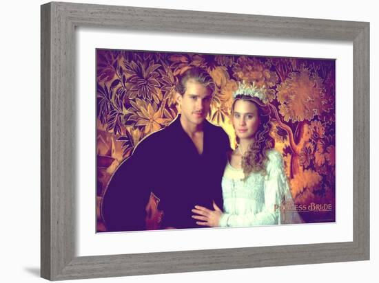 The Princess Bride - Westley and Buttercup-null-Framed Art Print