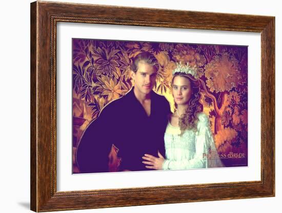 The Princess Bride - Westley and Buttercup-null-Framed Art Print