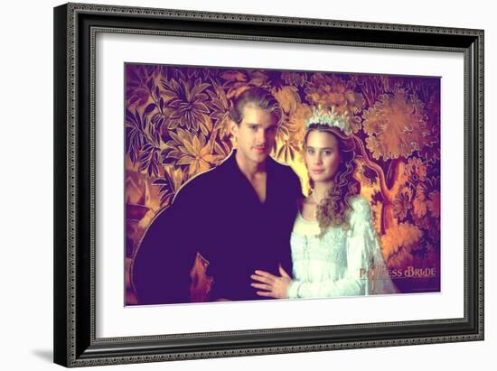 The Princess Bride - Westley and Buttercup-null-Framed Art Print