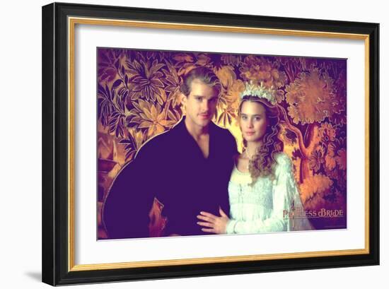 The Princess Bride - Westley and Buttercup-null-Framed Art Print