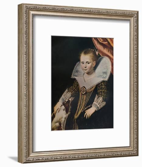 'The Princess', c1623 (c1927)-Paulus Moreelse-Framed Giclee Print