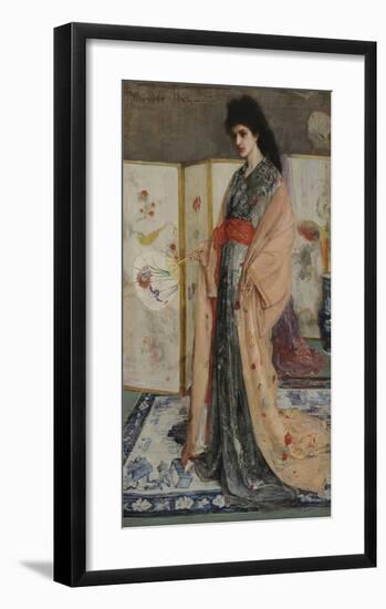 The Princess from the Land of Porcelain-James McNeill Whistler-Framed Premium Giclee Print