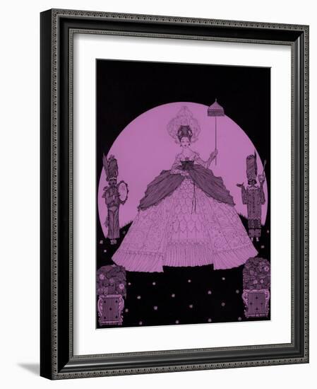 The princess - from-Harry Clarke-Framed Giclee Print