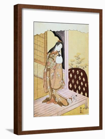 The Princess Nyosan, 1765-Suzuki Harunobu-Framed Giclee Print