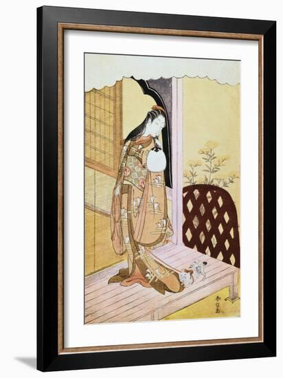 The Princess Nyosan, 1765-Suzuki Harunobu-Framed Giclee Print