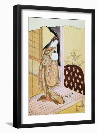 The Princess Nyosan, 1765-Suzuki Harunobu-Framed Giclee Print