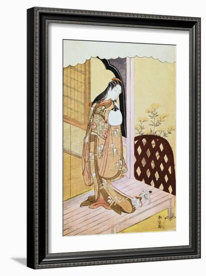 The Princess Nyosan, 1765-Suzuki Harunobu-Framed Giclee Print