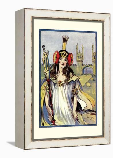 The Princess of Oz-John R. Neill-Framed Stretched Canvas