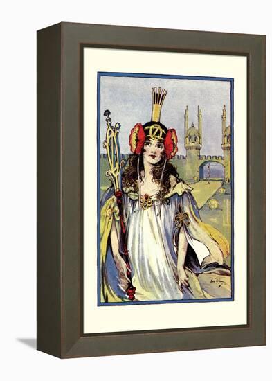 The Princess of Oz-John R. Neill-Framed Stretched Canvas