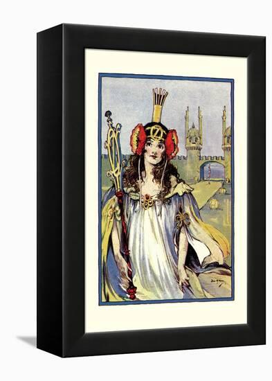 The Princess of Oz-John R. Neill-Framed Stretched Canvas