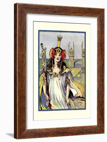 The Princess of Oz-John R. Neill-Framed Art Print