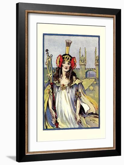 The Princess of Oz-John R. Neill-Framed Art Print
