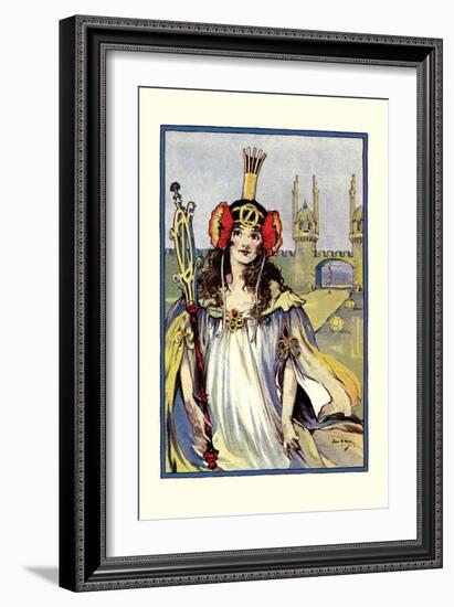 The Princess of Oz-John R. Neill-Framed Art Print