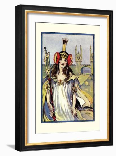 The Princess of Oz-John R. Neill-Framed Art Print