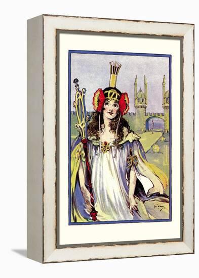 The Princess of Oz-John R. Neill-Framed Stretched Canvas