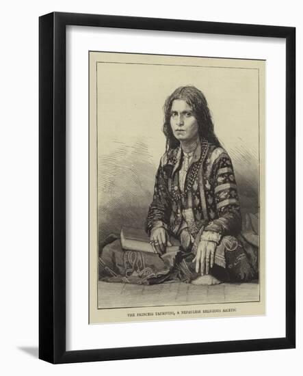 The Princess Tapasvini, a Nepaulese Religious Ascetic-null-Framed Giclee Print