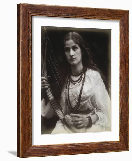 The Princess-Julia Margaret Cameron-Framed Photographic Print