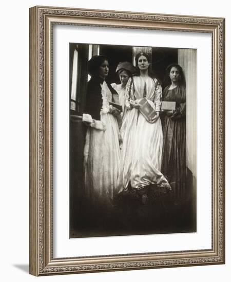 The Princess-Julia Margaret Cameron-Framed Photographic Print