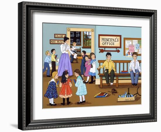 The Principal’s Office-Sheila Lee-Framed Giclee Print