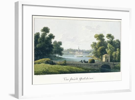 The Priory Palace in Gatchina, before 1817-Andrei Yefimovich Martynov-Framed Giclee Print