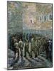 The Prison Courtyard, 1890-Vincent van Gogh-Mounted Giclee Print
