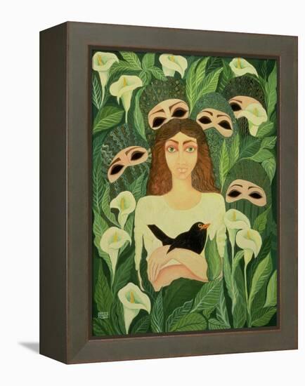 The Prisoner, 1988-Laila Shawa-Framed Premier Image Canvas