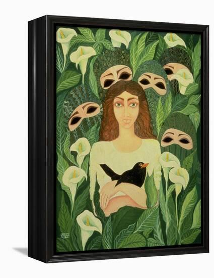 The Prisoner, 1988-Laila Shawa-Framed Premier Image Canvas