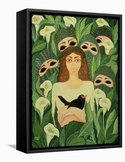 The Prisoner, 1988-Laila Shawa-Framed Premier Image Canvas