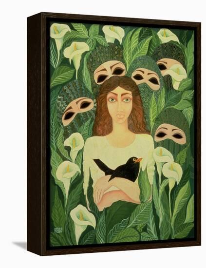 The Prisoner, 1988-Laila Shawa-Framed Premier Image Canvas
