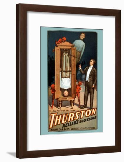 The Prisoner of Canton: Thurston Kellar's Successor-null-Framed Art Print