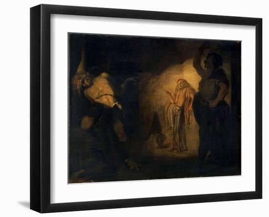 The Prisoner of Chillon, 1843-Ford Madox Brown-Framed Giclee Print