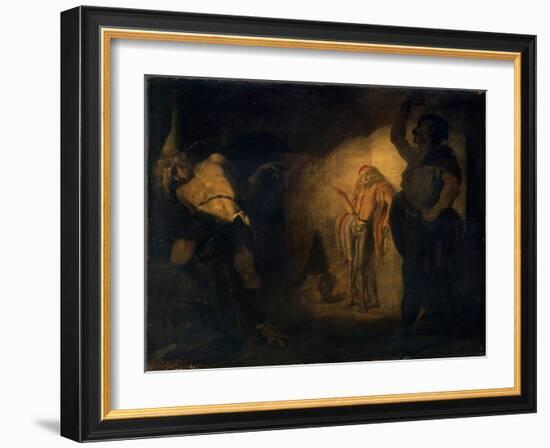 The Prisoner of Chillon, 1843-Ford Madox Brown-Framed Giclee Print