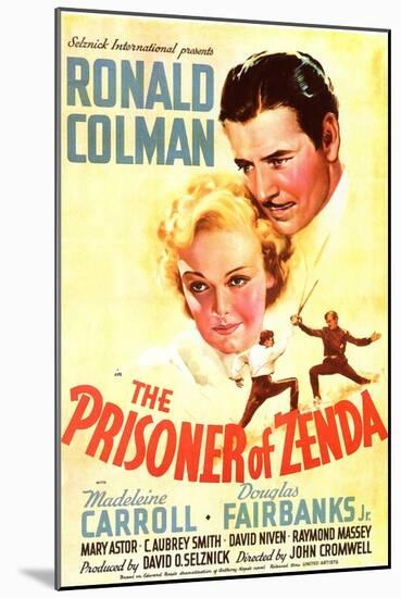 The Prisoner of Zenda, 1937-null-Mounted Art Print