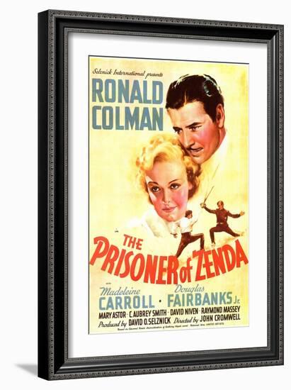 The Prisoner of Zenda, 1937-null-Framed Art Print