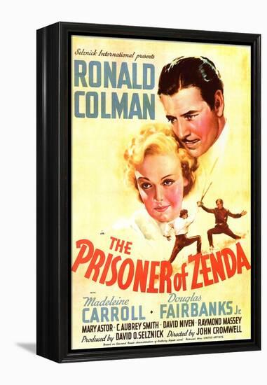 The Prisoner of Zenda, 1937-null-Framed Stretched Canvas