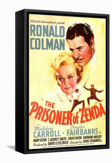 The Prisoner of Zenda, 1937-null-Framed Stretched Canvas