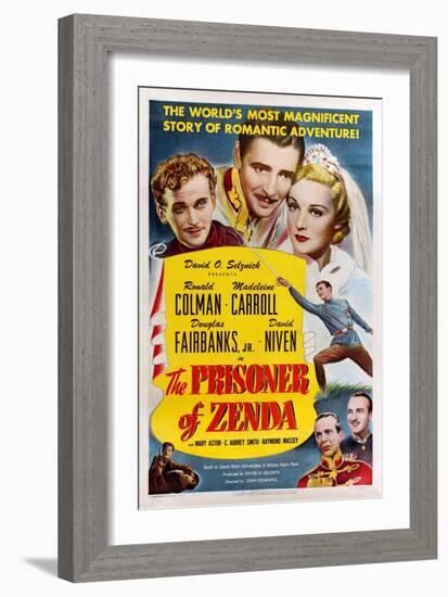 The Prisoner of Zenda, 1937-null-Framed Giclee Print