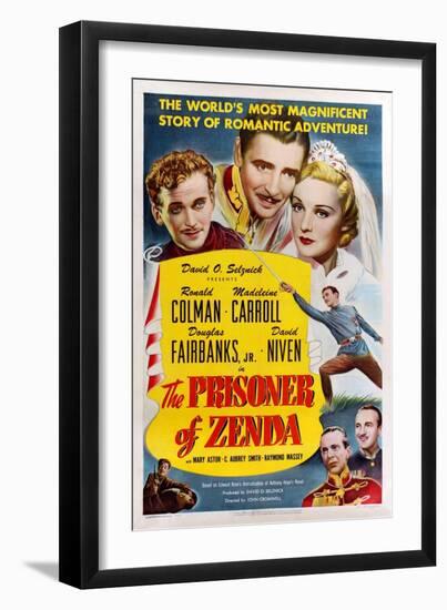 The Prisoner of Zenda, 1937-null-Framed Giclee Print