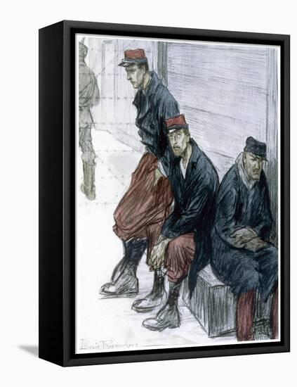 'The Prisoners', 1916-Louis Raemaekers-Framed Premier Image Canvas