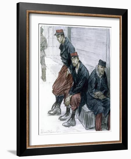 'The Prisoners', 1916-Louis Raemaekers-Framed Giclee Print