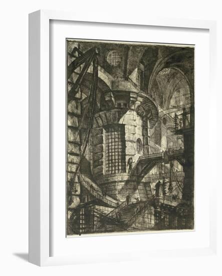 The Prisons-Giovanni Battista Piranesi-Framed Giclee Print