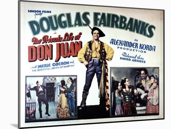 The Private Life of Don Juan-null-Mounted Photo